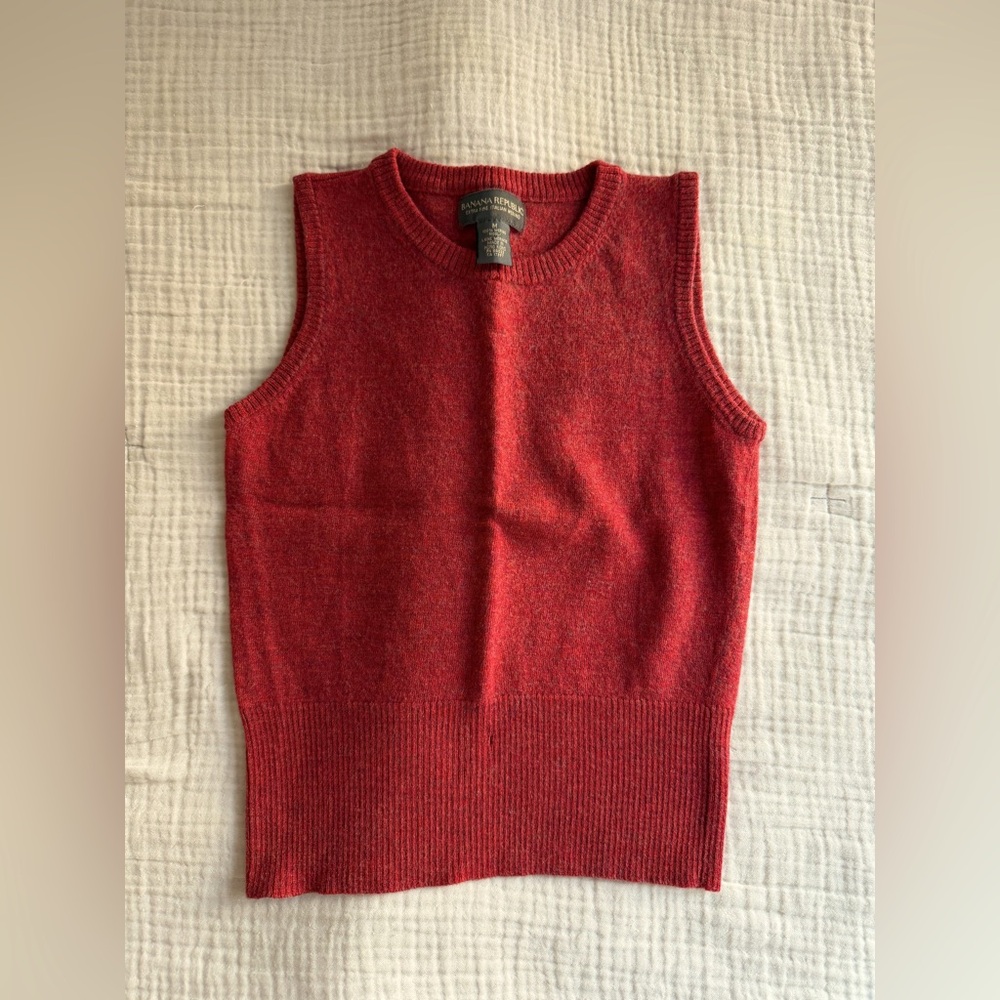 Banana Republic Wool Sleeveless Sweater
